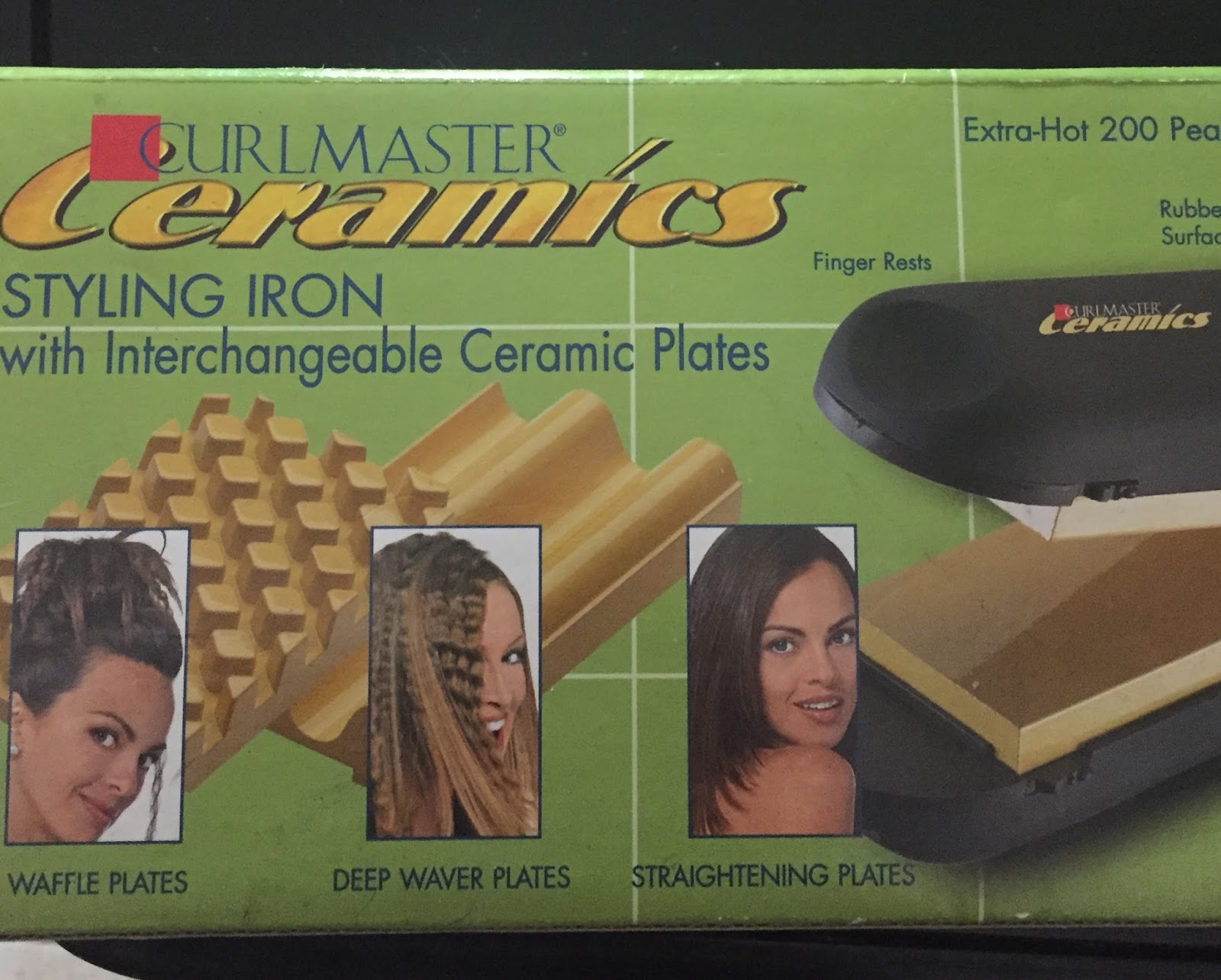 The flat iron that gave me these cutes waves. BELLEMOCHA